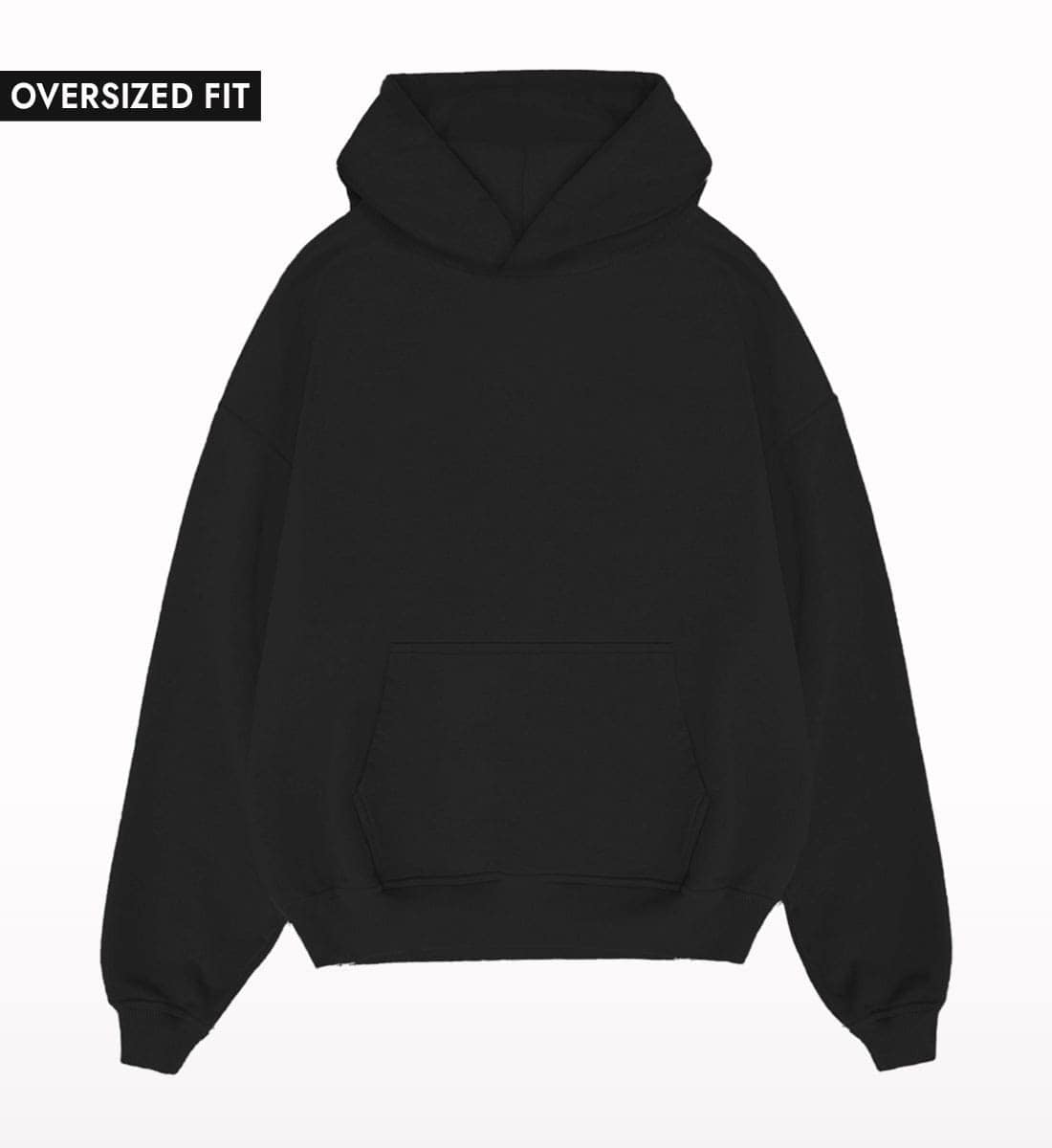 Plain Oversized Hoodie – Crunk Thread