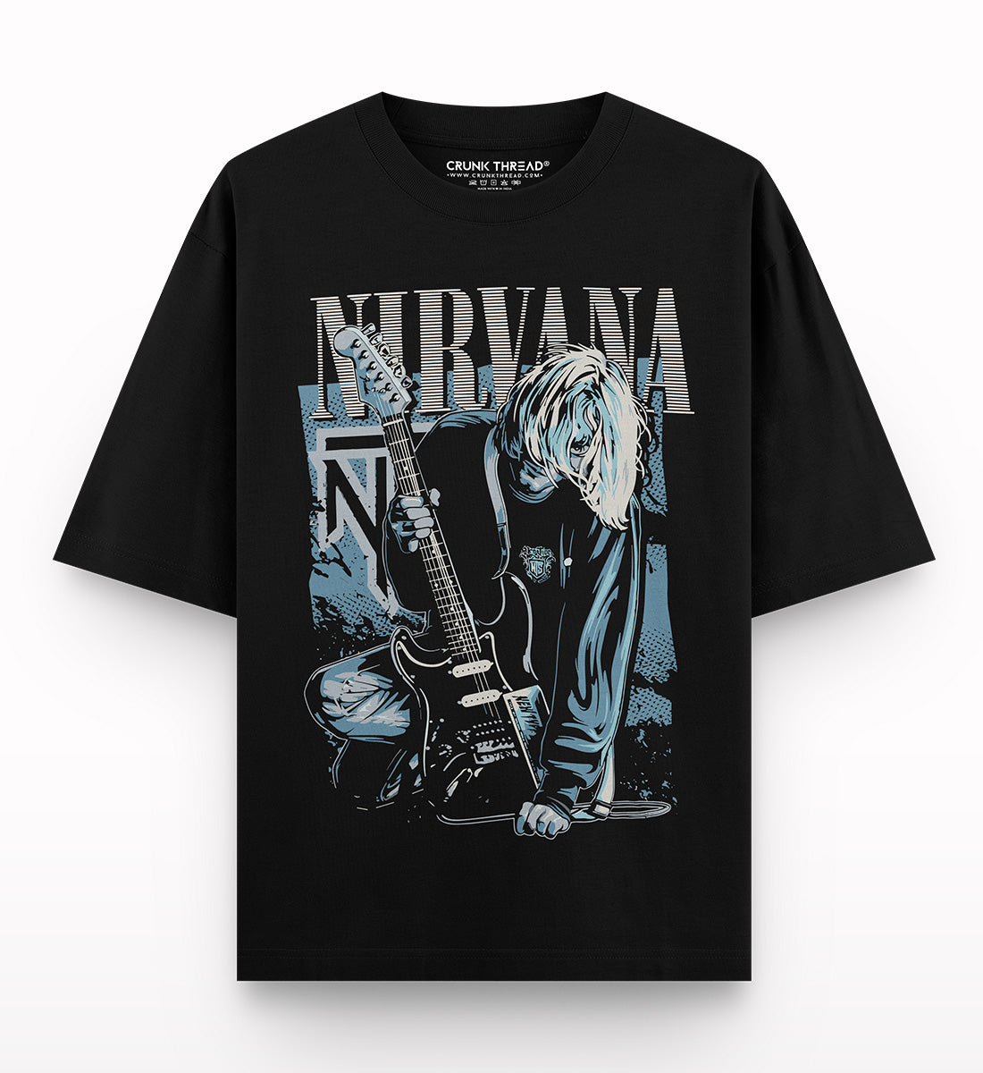Kurt Cobain Oversized T-shirt – Crunk Thread