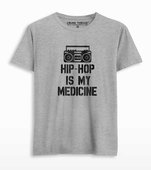 Hip Hop Is My Medicine Unisex T-shirt - Crunk Thread