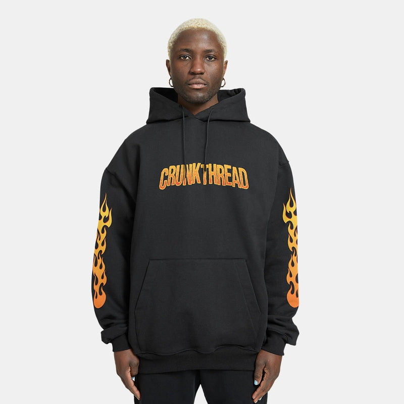 Relaxed Fit Drop Shoulder Hoodie