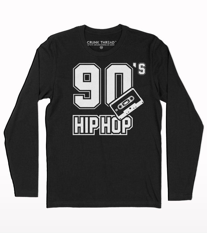 90s hip hop full sleeve T-shirt - Crunk Thread