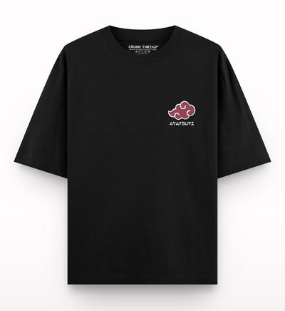 AKATSUKI-FRONT-OVERSIZED-T-SHIRT - Crunk Thread