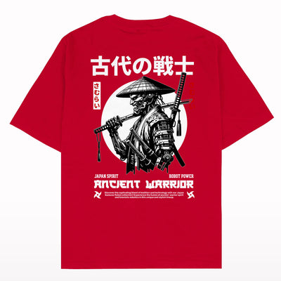 Samurai Ancient Warrior Oversized T-shirt - Crunk Thread