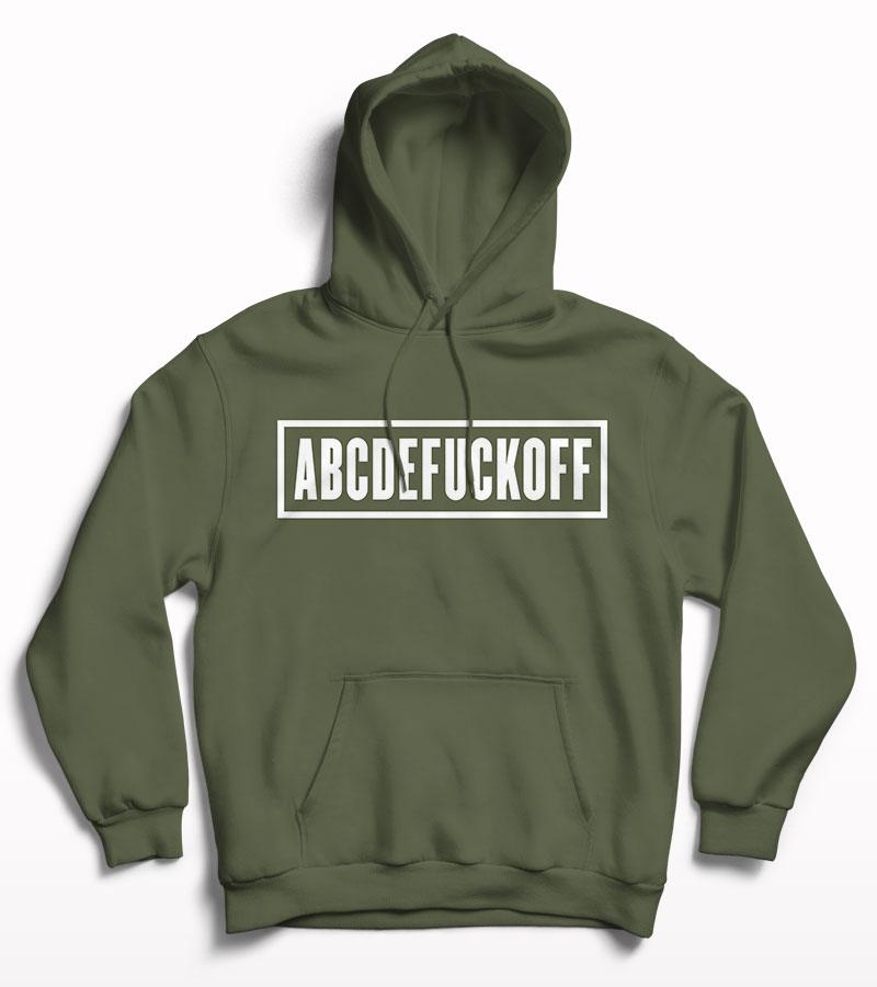 Abcdefuckoff Hoodie - Crunk Thread
