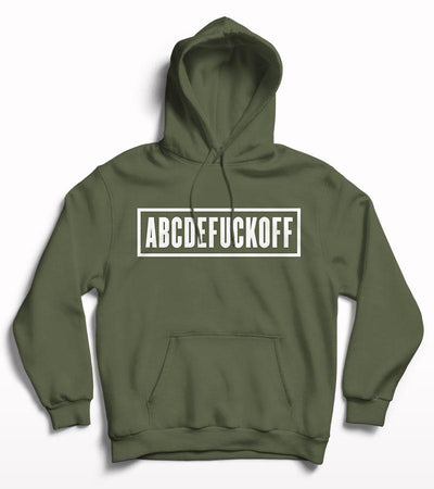 Abcdefuckoff Hoodie - Crunk Thread