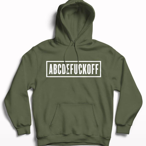 Abcdefuckoff Hoodie - Crunk Thread
