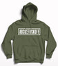 Abcdefuckoff Hoodie Olive green