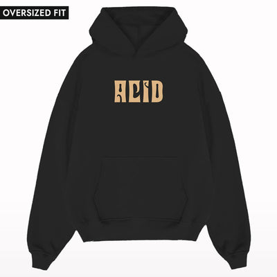 Acid Trippy Oversized Hoodie - Crunk Thread
