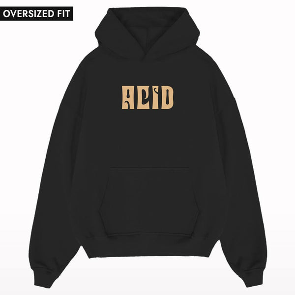 Acid Trippy Oversized Hoodie - Crunk Thread