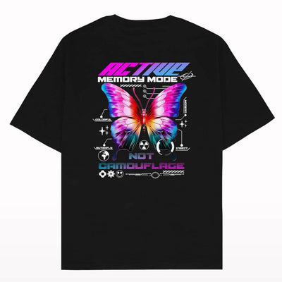 Active Memory Mode Y2k Oversized T-shirt - Crunk Thread