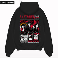 Akatsuki-Itachi-back-oversized-hoodie - Crunk Thread
