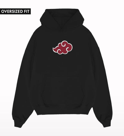 Akatsuki-group-anime-front-oversized-hoodie - Crunk Thread