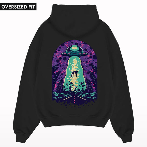 Alien Abduction Oversized Hoodie.