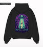 Alien Abduction Oversized Hoodie.