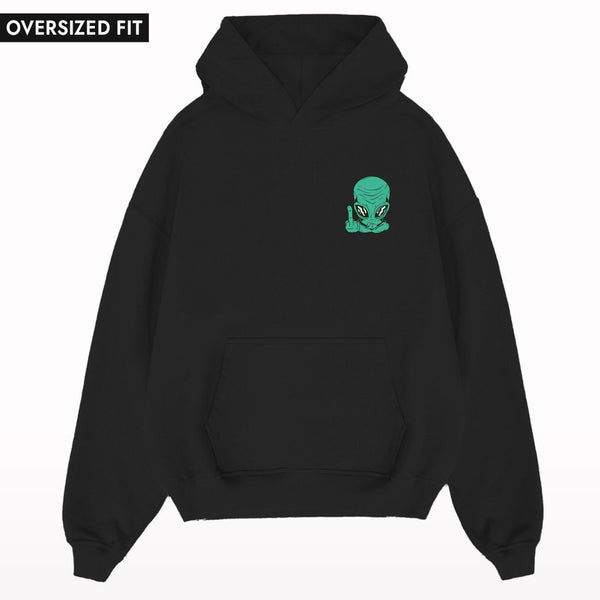 Alien Abduction Oversized Hoodie.