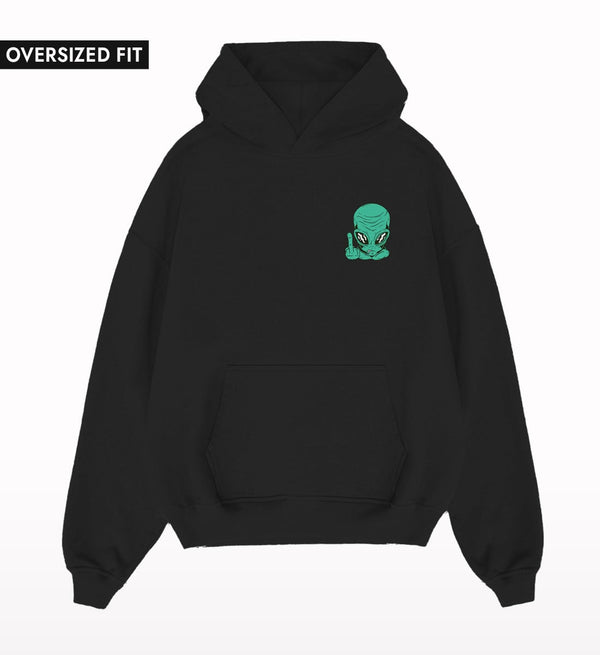 Alien Abduction Oversized Hoodie.