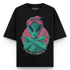 Alien Gangsta Oversized T-shirt