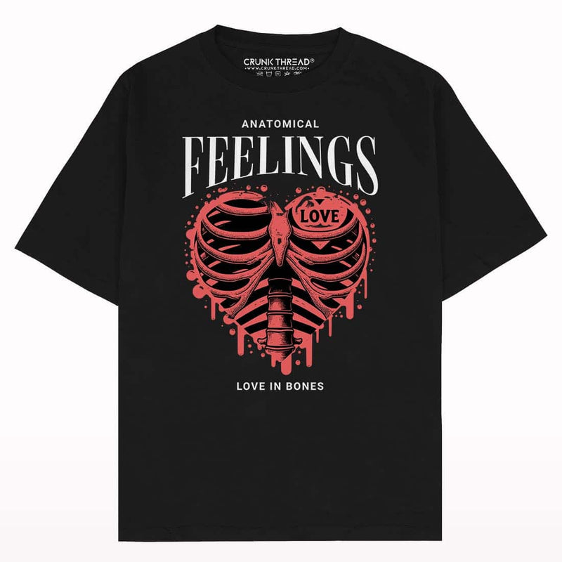 Anatomical Feelings Oversized T-shirt