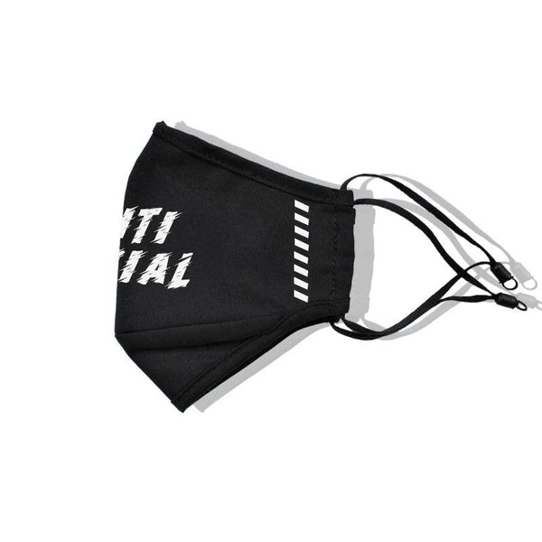Anti Social Face Mask With Nose Clip & Adjustable Ear Loop - Crunk Thread