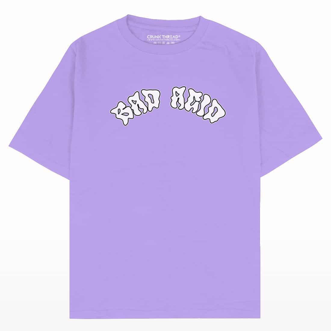 Bad Acid Oversized T-shirt - Crunk Thread