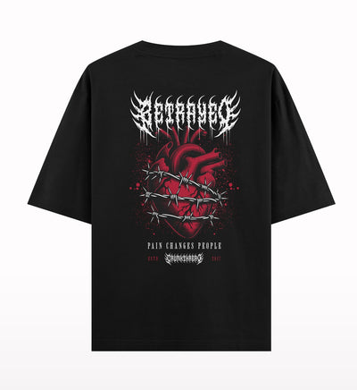 Betrayed Oversized T-shirt - Crunk Thread