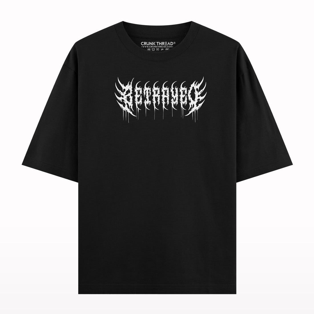 Betrayed Oversized T-shirt - Crunk Thread
