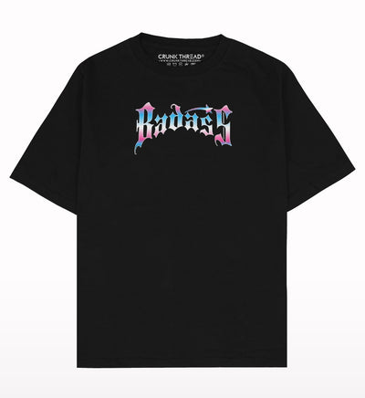 Badass Anime Oversized T-shirt - Crunk Thread