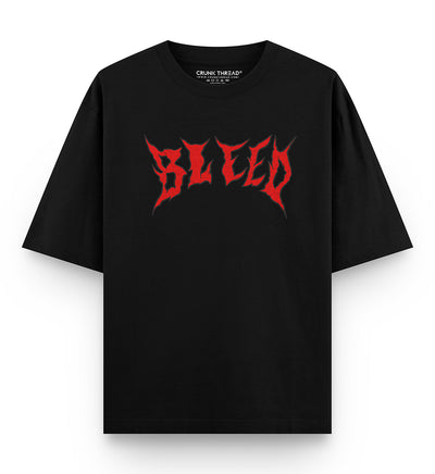 Crunk Thread Bleed Oversized T-shirt