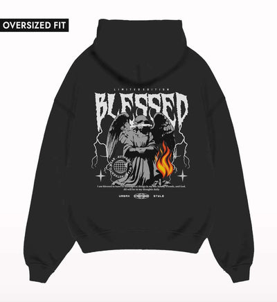 Blessed Oversized Hoodie - Crunk Thread