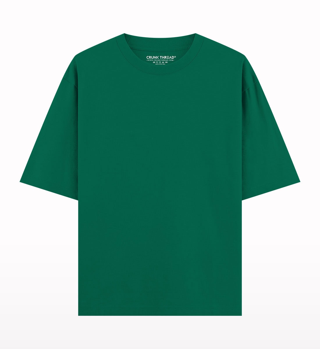 Plain Oversized T-shirt – Crunk Thread