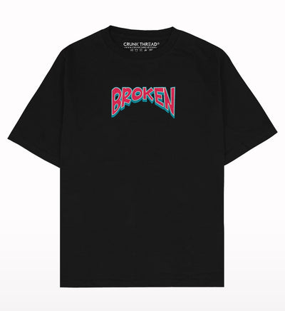 Broken Oversized T-shirt - Crunk Thread