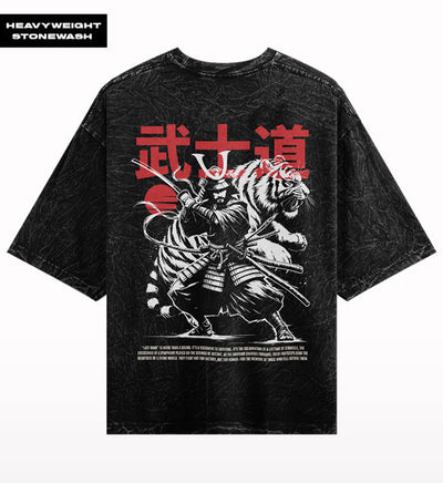 Budisho Stonewash Oversized T-shirt.