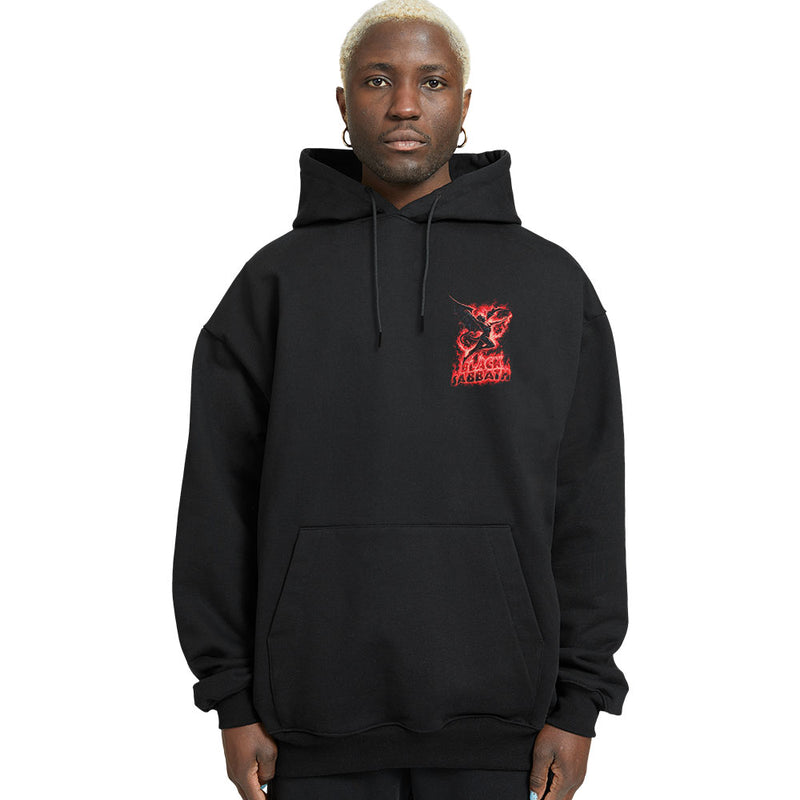 Burning-satan-front-relaxed-hoodie - Crunk Thread