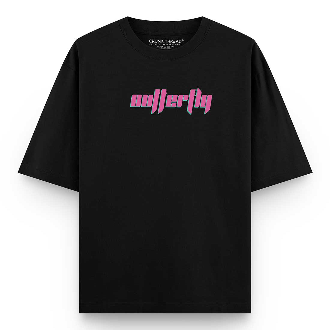 Butterfly Y2k Graphic Oversized T-shirt