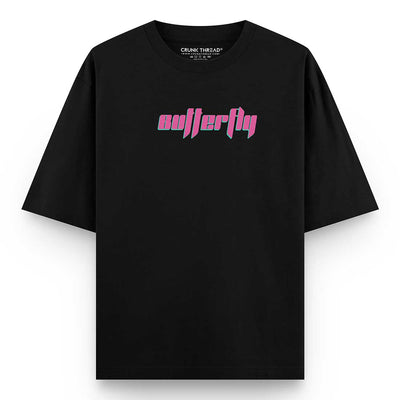 Butterfly Y2k Graphic Oversized T-shirt