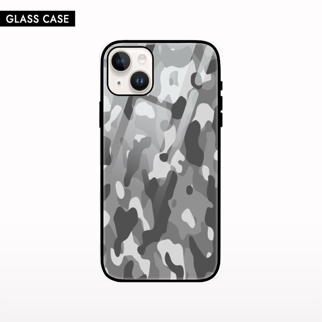 Camouflage iPhone Glass Case - Crunk Thread