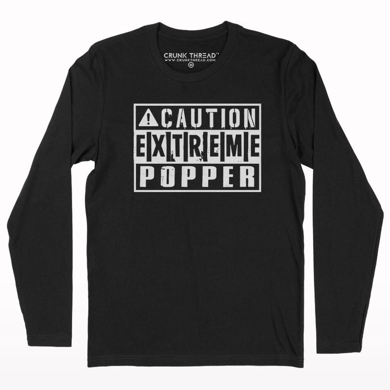 Extreme popper full sleeve T-shirt