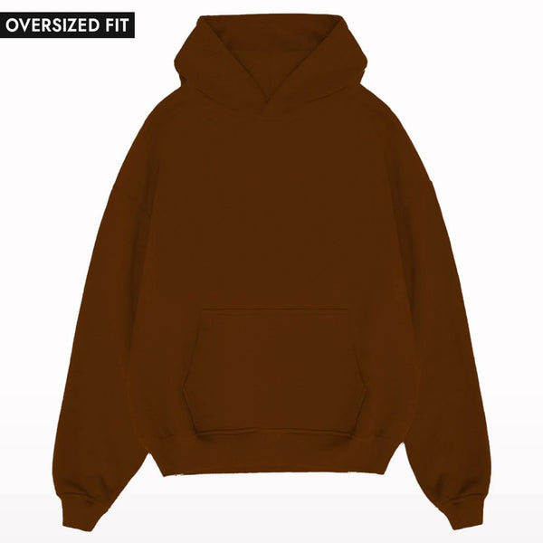 Plain Oversized Hoodie - Crunk Thread