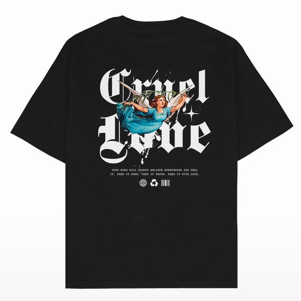 Cruel Love Oversized T-shirt - Crunk Thread