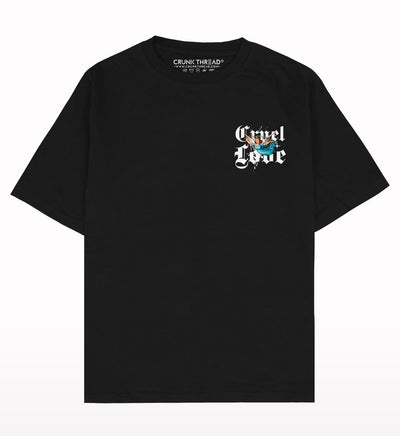 Cruel Love Oversized T-shirt - Crunk Thread