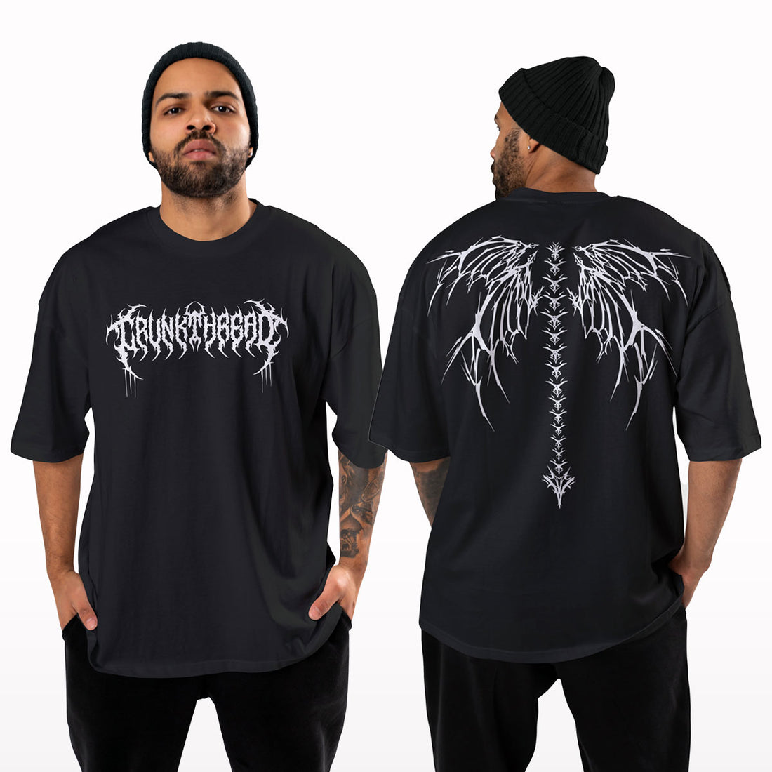 Crunk Thread Dragon Wings Oversized T-shirt - Crunk Thread