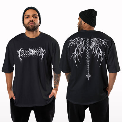 Crunk Thread Dragon Wings Oversized T-shirt - Crunk Thread