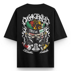 Crunk Thread Street Culture Oversized T-shirt