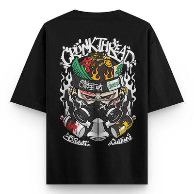 Crunk Thread Street Culture Oversized T-shirt