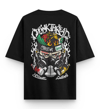 Crunk Thread Street Culture Oversized T-shirt