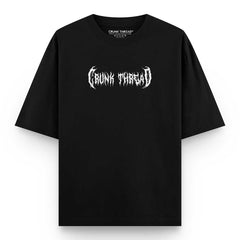 Crunk Thread Tri Skull Oversized T-shirt