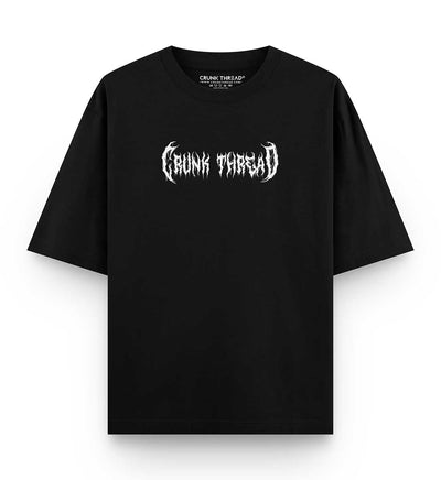 Crunk Thread Tri Skull Oversized T-shirt