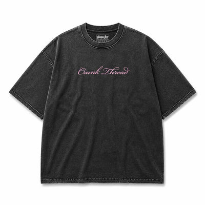 Crunk Thread Be My Six Vintage Fade Oversized T-shirt