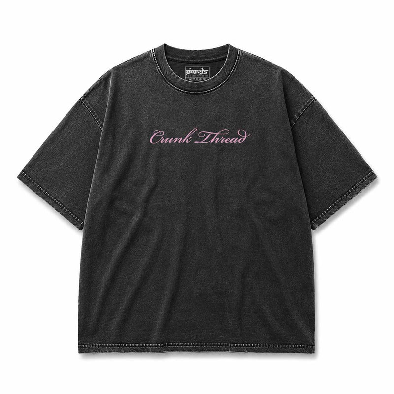 Crunk-Thread-Vintage-Fade-oversized-t-shirt-front - Crunk Thread