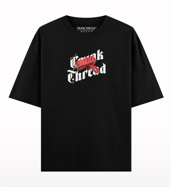 Crunk Thread Hustler Cupid Oversized T-shirt.